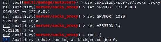 Proxychains Config